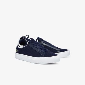 Lacoste La Piquée Textile Sneakers Pánské - Tenisky Tmavě Blankyt / Bílé | CZ-cvLNC6